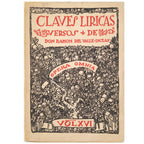 CLAVES LÍRICAS. Valle-Inclán, Ramón del