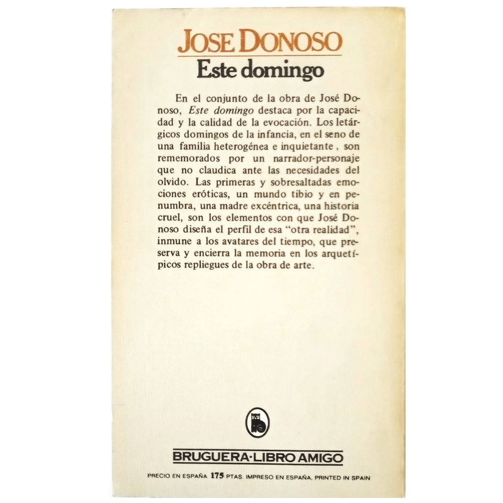 ESTE DOMINGO. Donoso, José