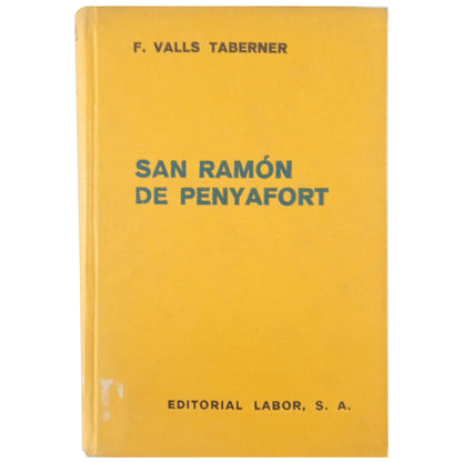 SAN RAMÓN DE PENYAFORT. Valls Taberner, Fernando