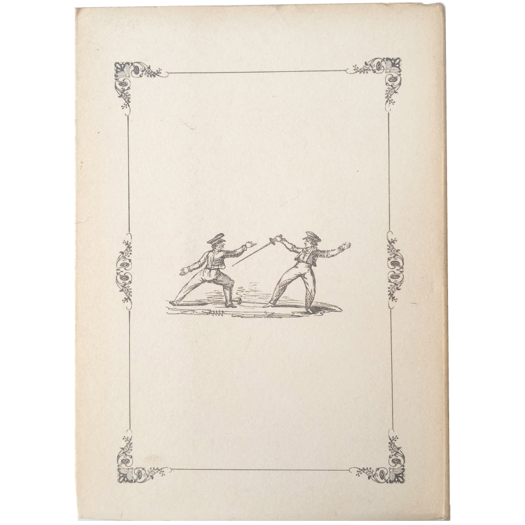 NEW ART OF FENCING (With twenty-three prints). Rolando, Guzman