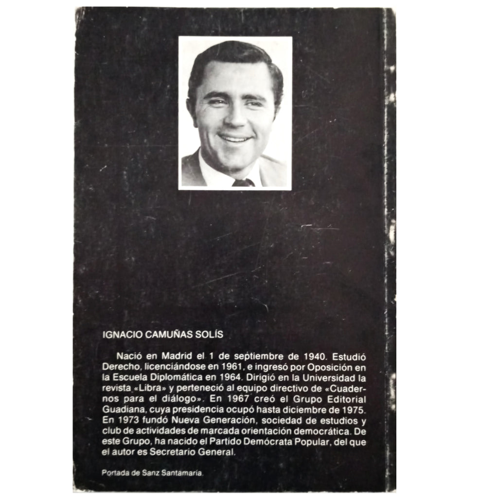 PARTIDO DEMÓCRATA POPULAR. P.D.P. Camuñas, Ignacio
