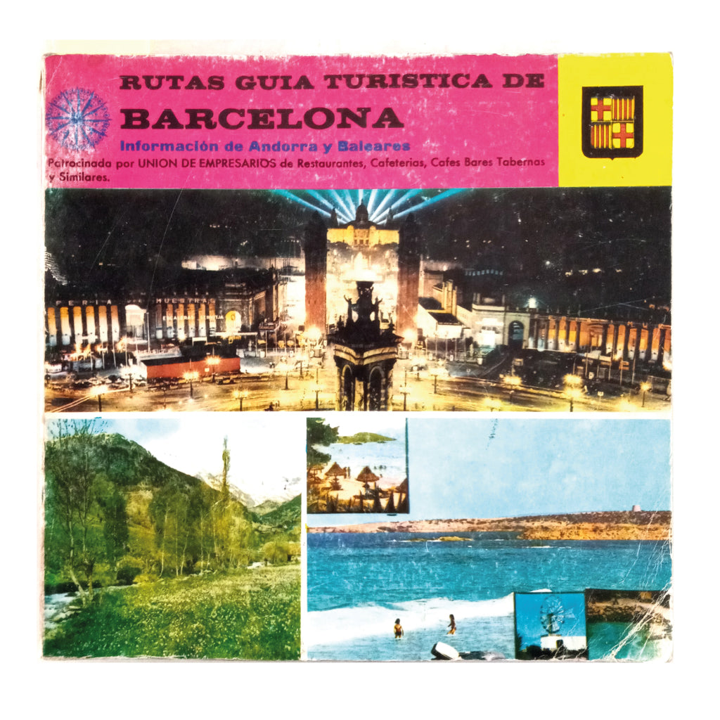 RUTAS GUÍA TURÍSTICA DE BARCELONA. Edición 1978