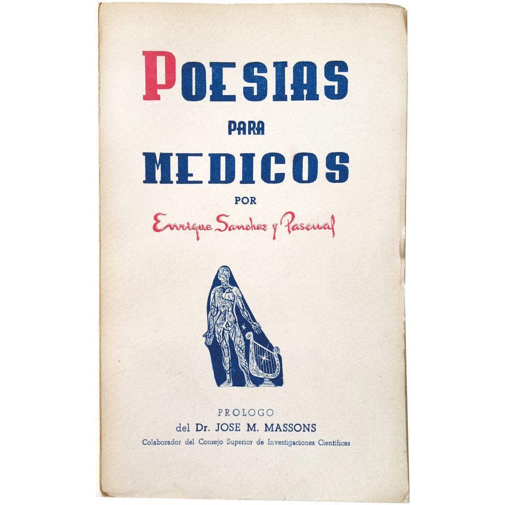 POESÍAS PARA MÉDICOS. Sánchez y Pascual, Enrique