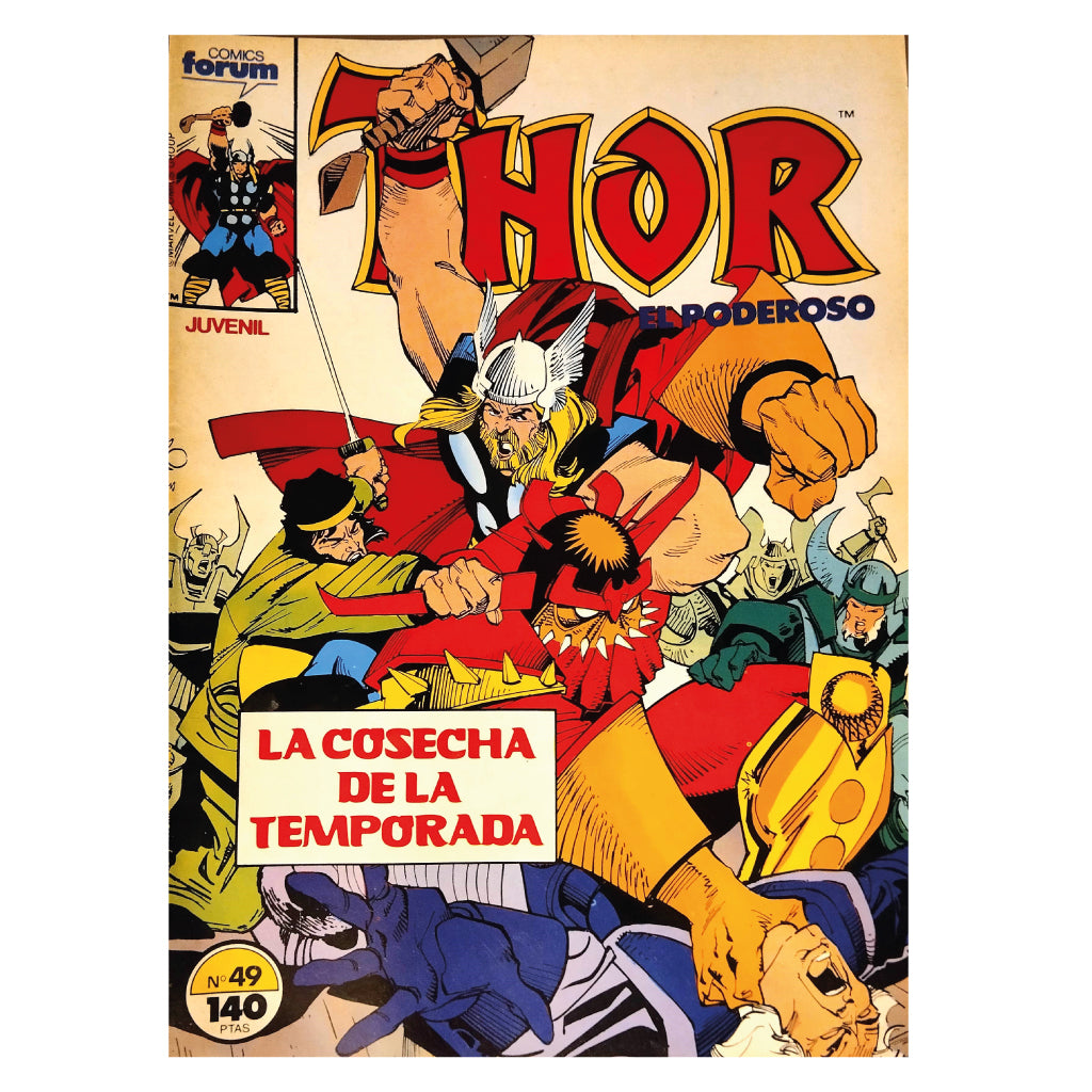 THOR EL PODEROSO Nº 49: LA COSECHA DE LA TEMPORADA