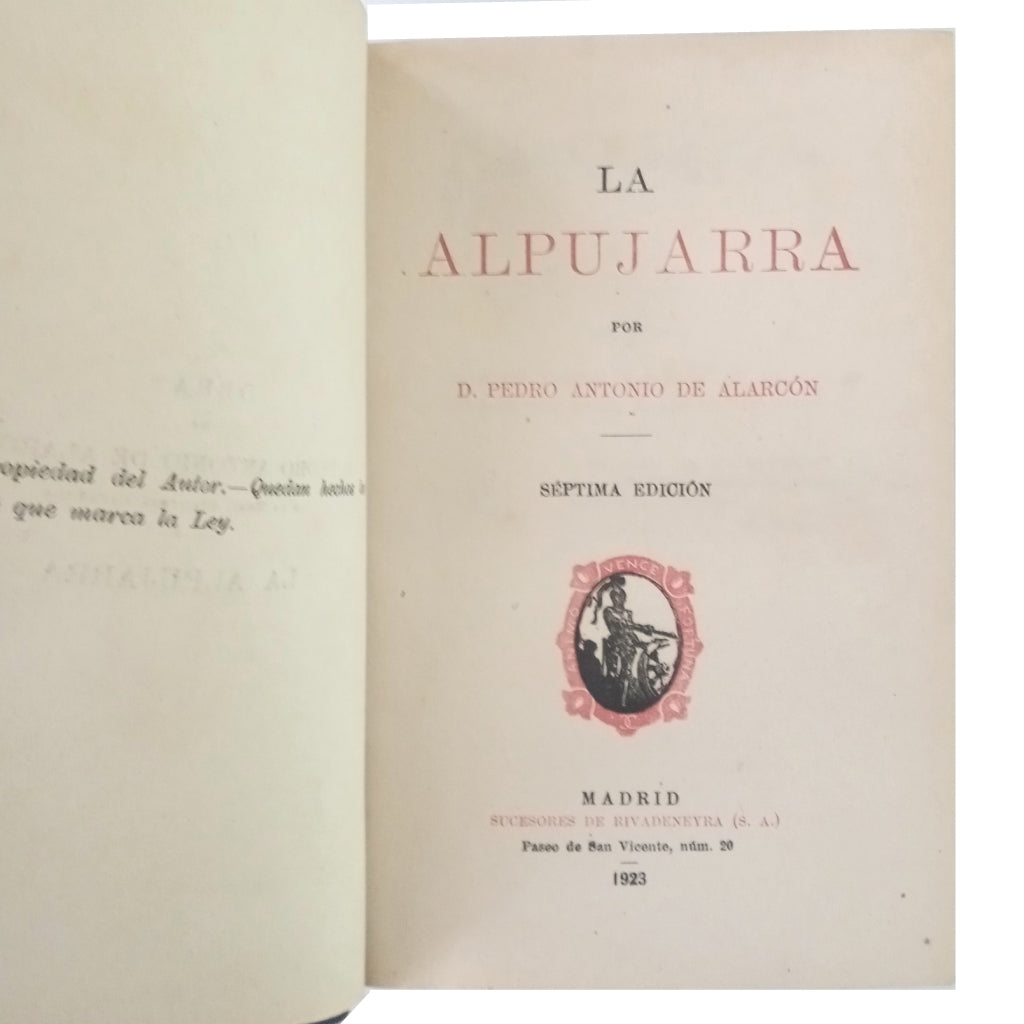 LA ALPUJARRA. Alarcón, Pedro Antonio de