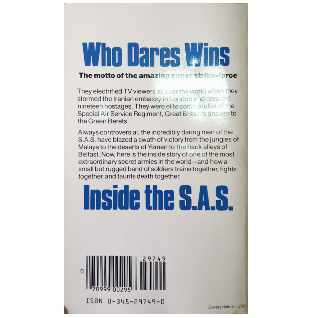 INSIDE THE S.A.S. Geraghty, Tony