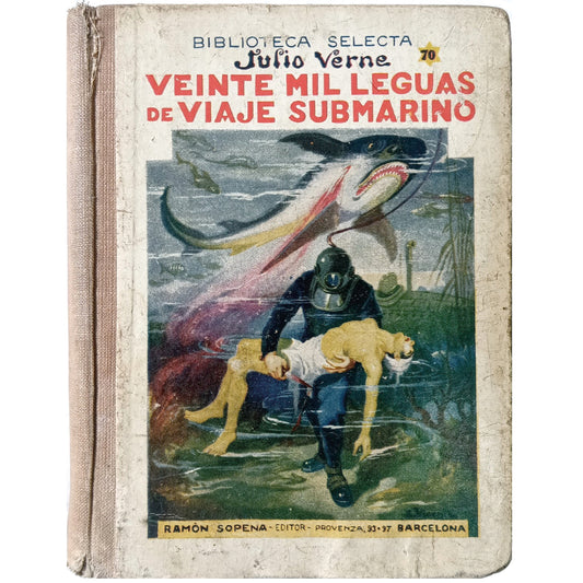 VEINTE MIL LEGUAS DE VIAJE SUBMARINO. Verne, Julio