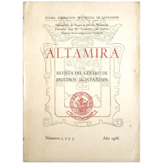 ALTAMIRA. Magazine of the Center for Mountain Studies. Numbers 1, 2 and 3