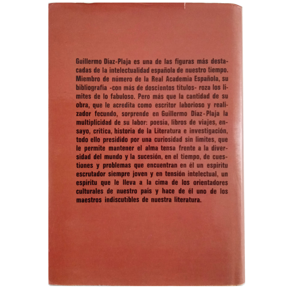 ESPAÑA EN SUS ESPEJOS. Díaz- Plaja, Guillermo