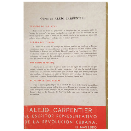 EL REINO DE ESTE MUNDO. Carpentier, Alejo