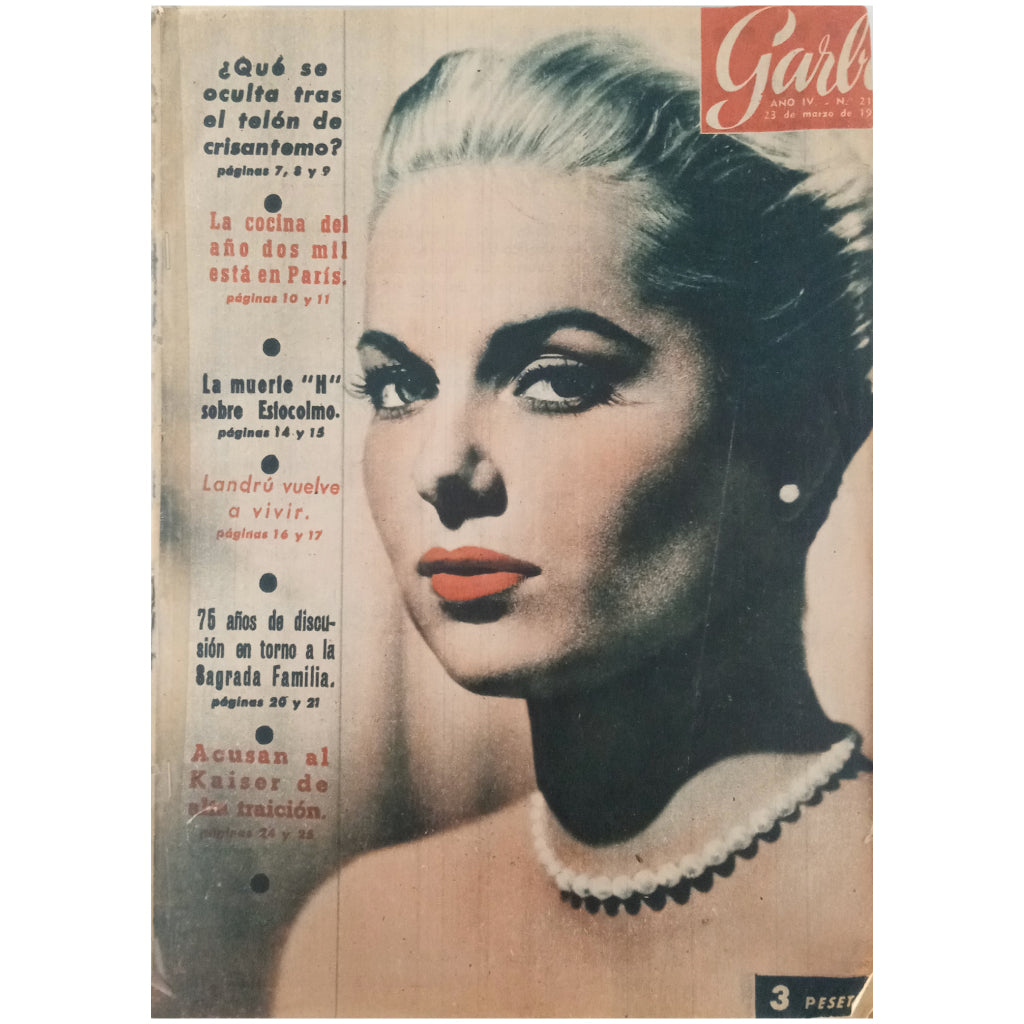 GARBO Nº 210. Year IV. March 23, 1957