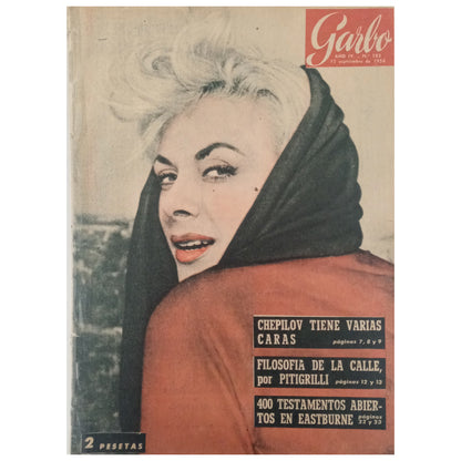 GARBO Nº 183. Year IV. September 15, 1956