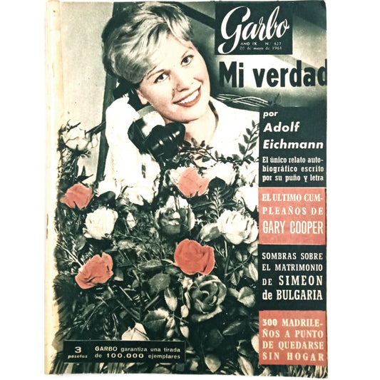 GARBO Nº 427. Year IX. May 20, 1961