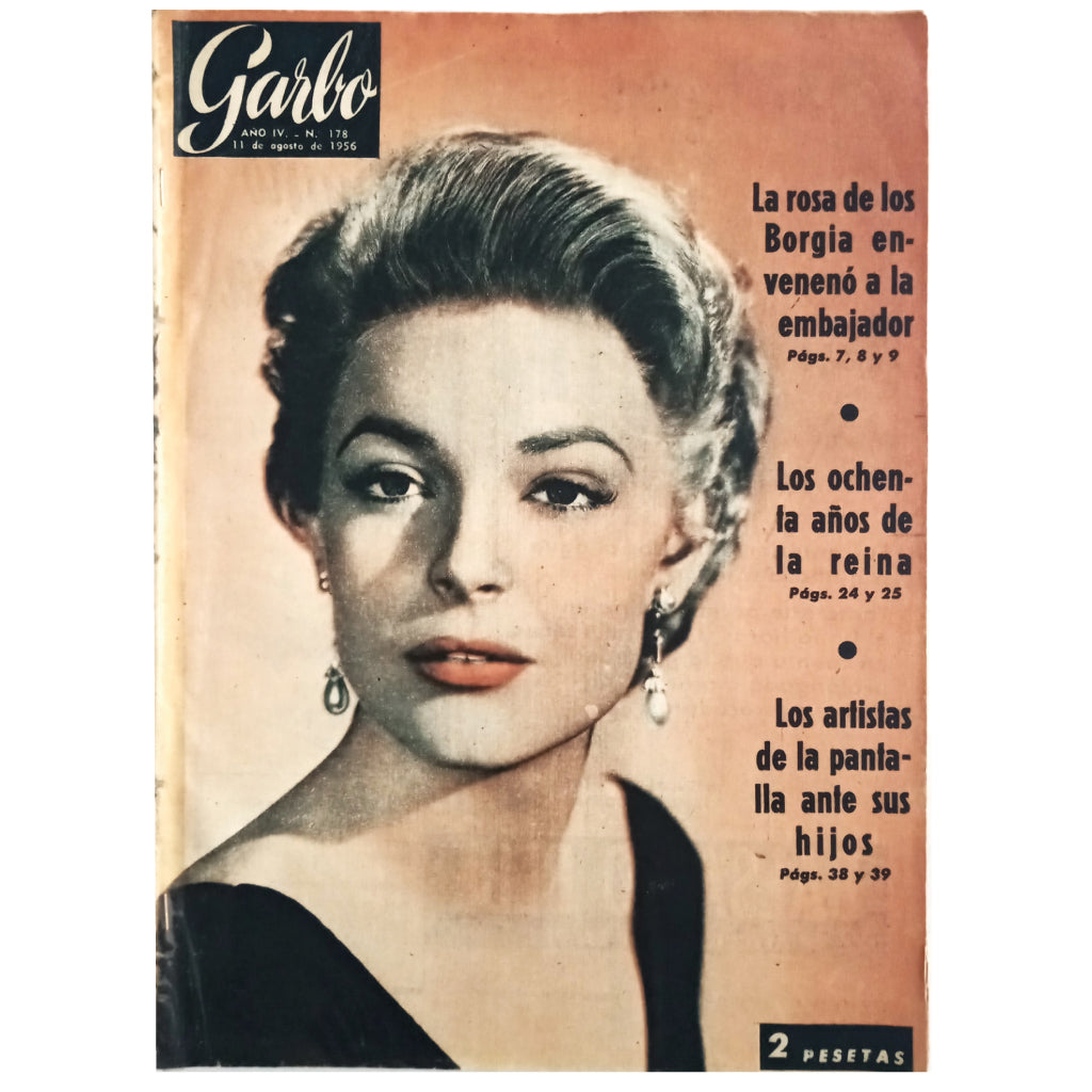 GARBO Nº 178. Year IV. August 11, 1956