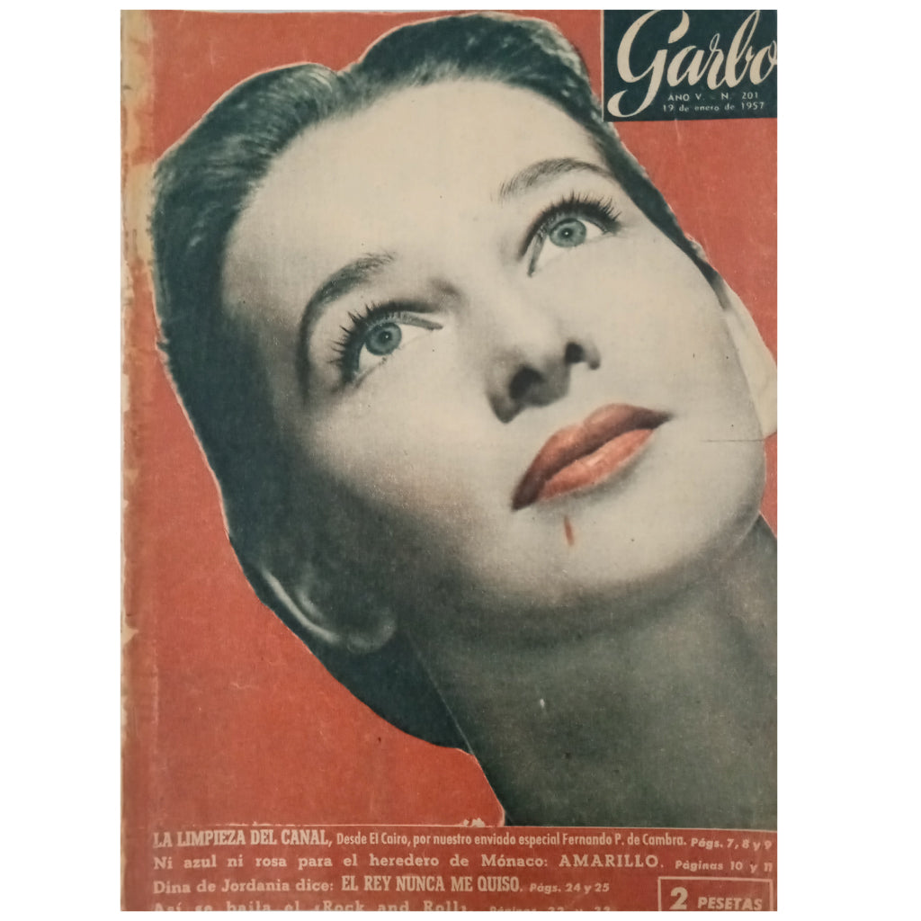 GARBO Nº 201. Year V. January 19, 1957