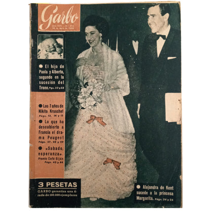 GARBO Nº 372. Year VIII. April 30, 1960