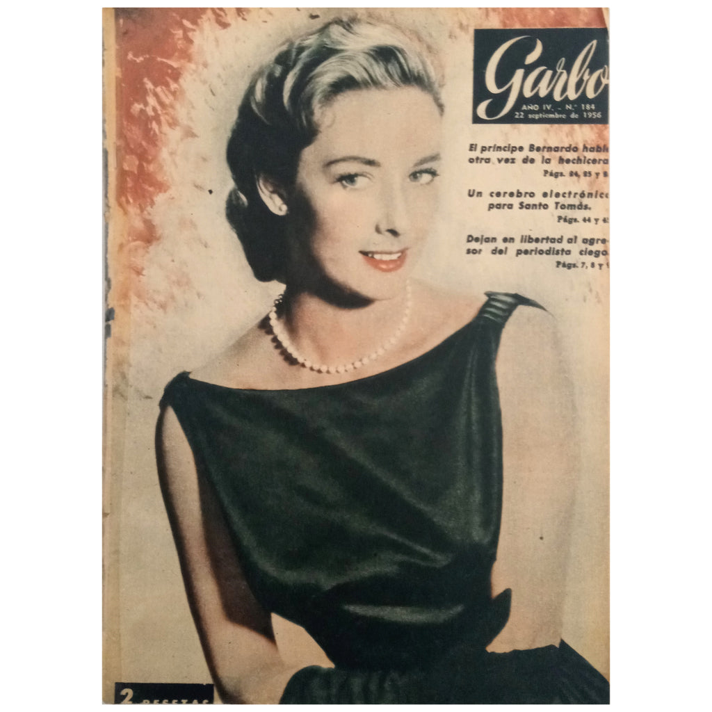 GARBO Nº 184. Año IV. 22 de septiembre de 1956