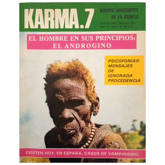 KARMA.7. No. 16. Year III. March 16, 1974