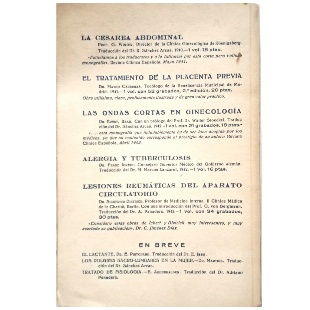 TRATAMIENTO DE LAS ENFERMEDADES DEL CORAZÓN. Calandre, Dr. Luis