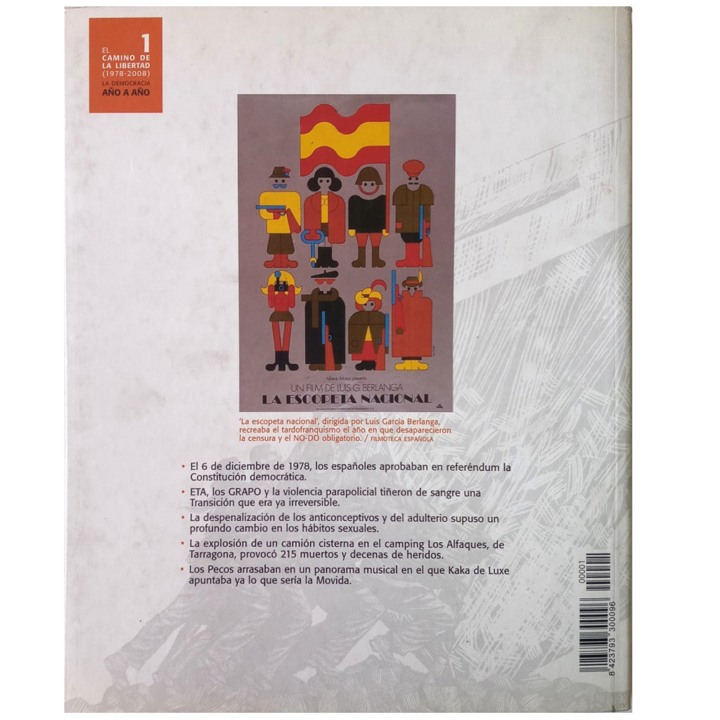 1978: LOS ESPAÑOLES CONSIGUEN PONER EN PIE LA DEMOCRACIA