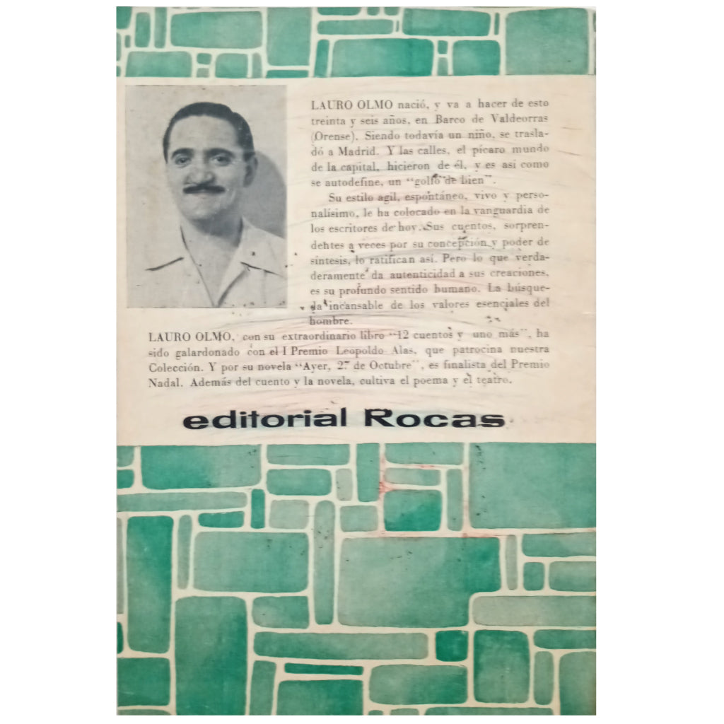 THE OLDER BROTHER'S PESETA. Olmo, Lauro
