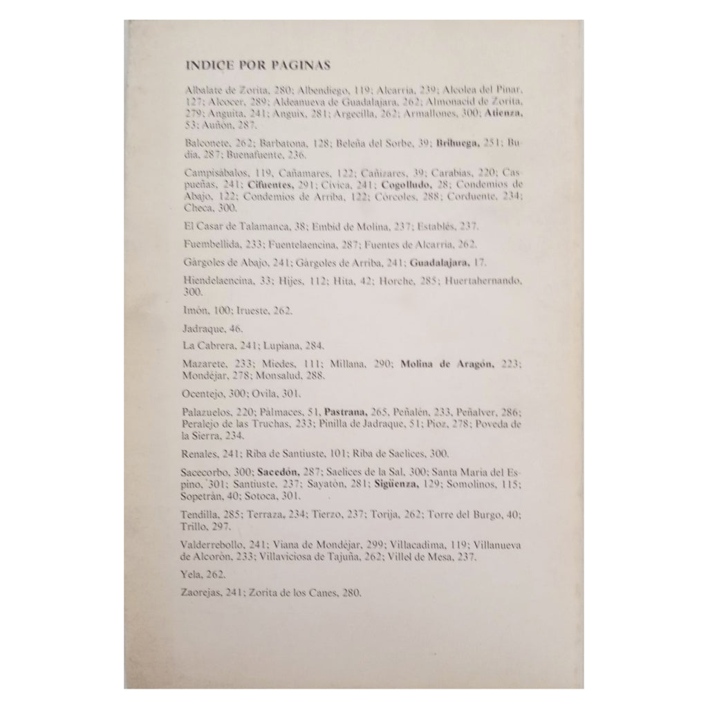 CAMINOS DE SIGÜENZA Y ATIENZA. Sanz López, Sebastián