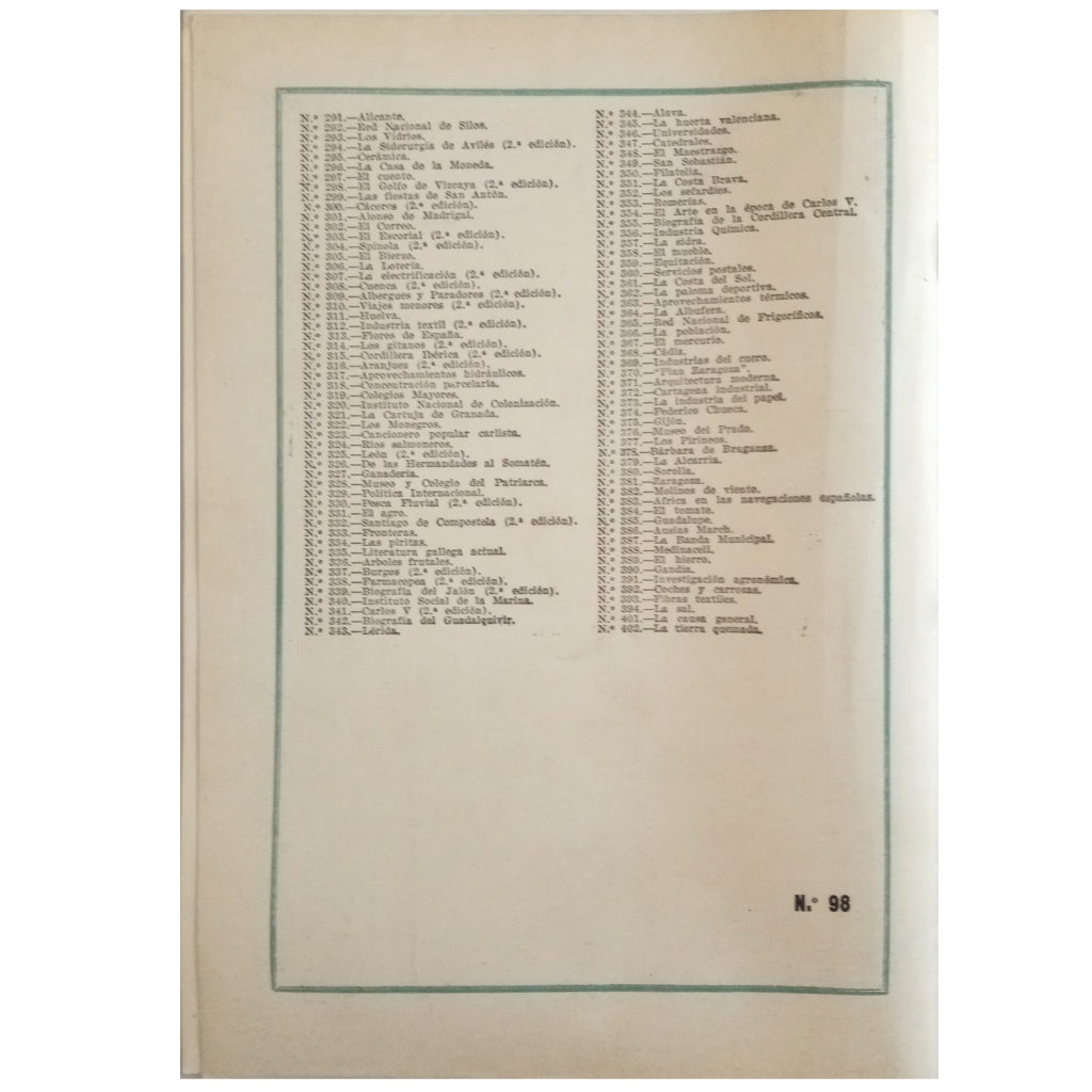 SPANISH TOPICS Nº 98: 1898: CUBA AND THE PHILIPPINES. Fernández-Rúa, José L.