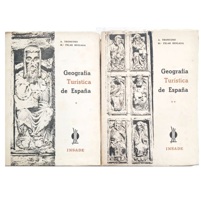 GEOGRAFÍA TURÍSTICA DE ESPAÑA. Volumen I y II. Troncoso, A. / Reigada, María Pilar
