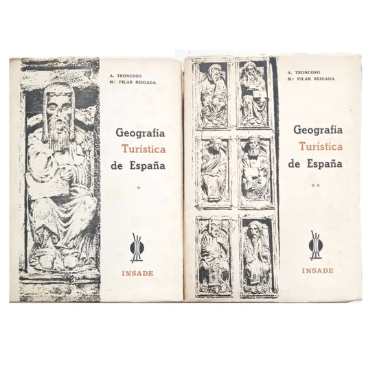 TOURIST GEOGRAPHY OF SPAIN. Volume I and II. Troncoso, A. / Reigada, María Pilar