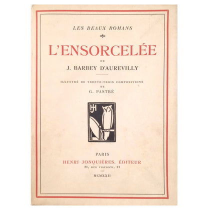 L'ENSORCELÉE. Barbey D'aurevilly, J.