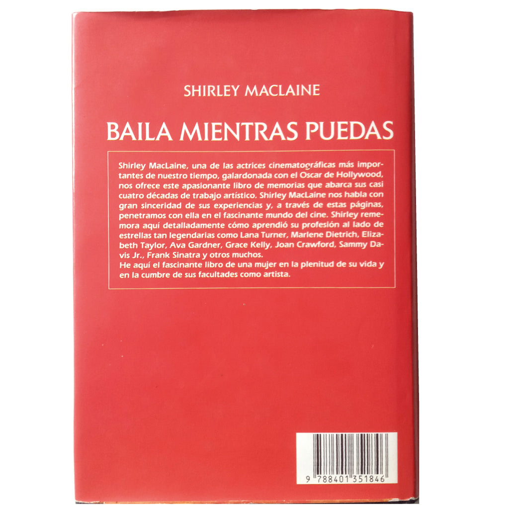 DANCE WHILE YOU CAN. MacLaine, Shirley