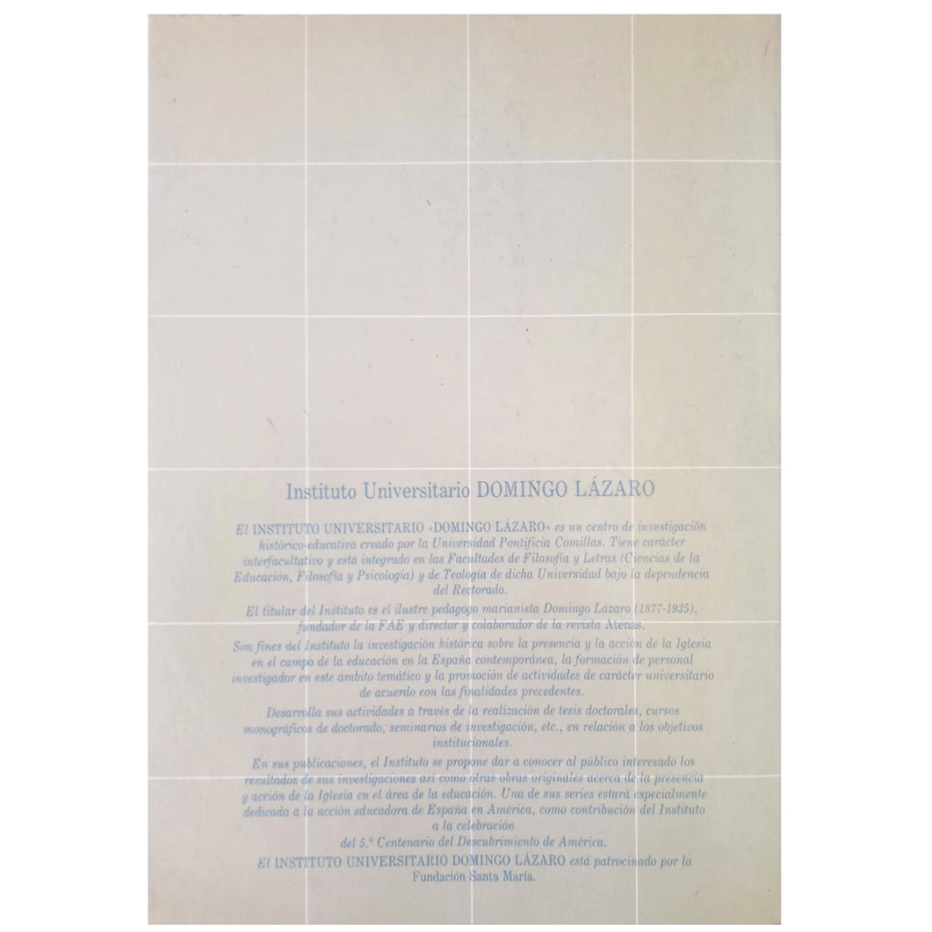 ACCIÓN EDUCATIVA DE LOS ESCOLAPIOS EN ESPAÑA (1733-1845). Faubell Zapata, Vicente