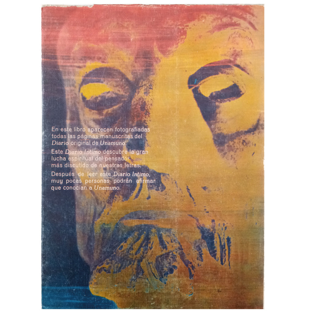 INTIMATE DIARY. Unamuno, Miguel de