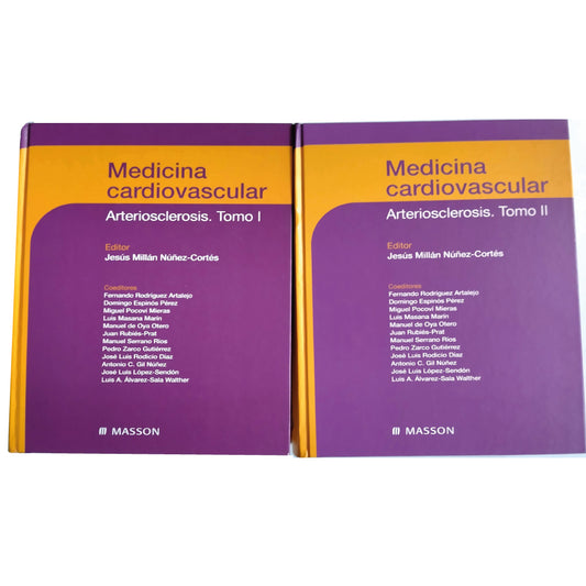 CARDIOVASCULAR MEDICINE. SCLEROSIS. Volume I and II. Millán Núñez-Cortés, Jesús (Editor)