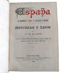 ASTURIAS Y LEÓN. Quadrado, José María