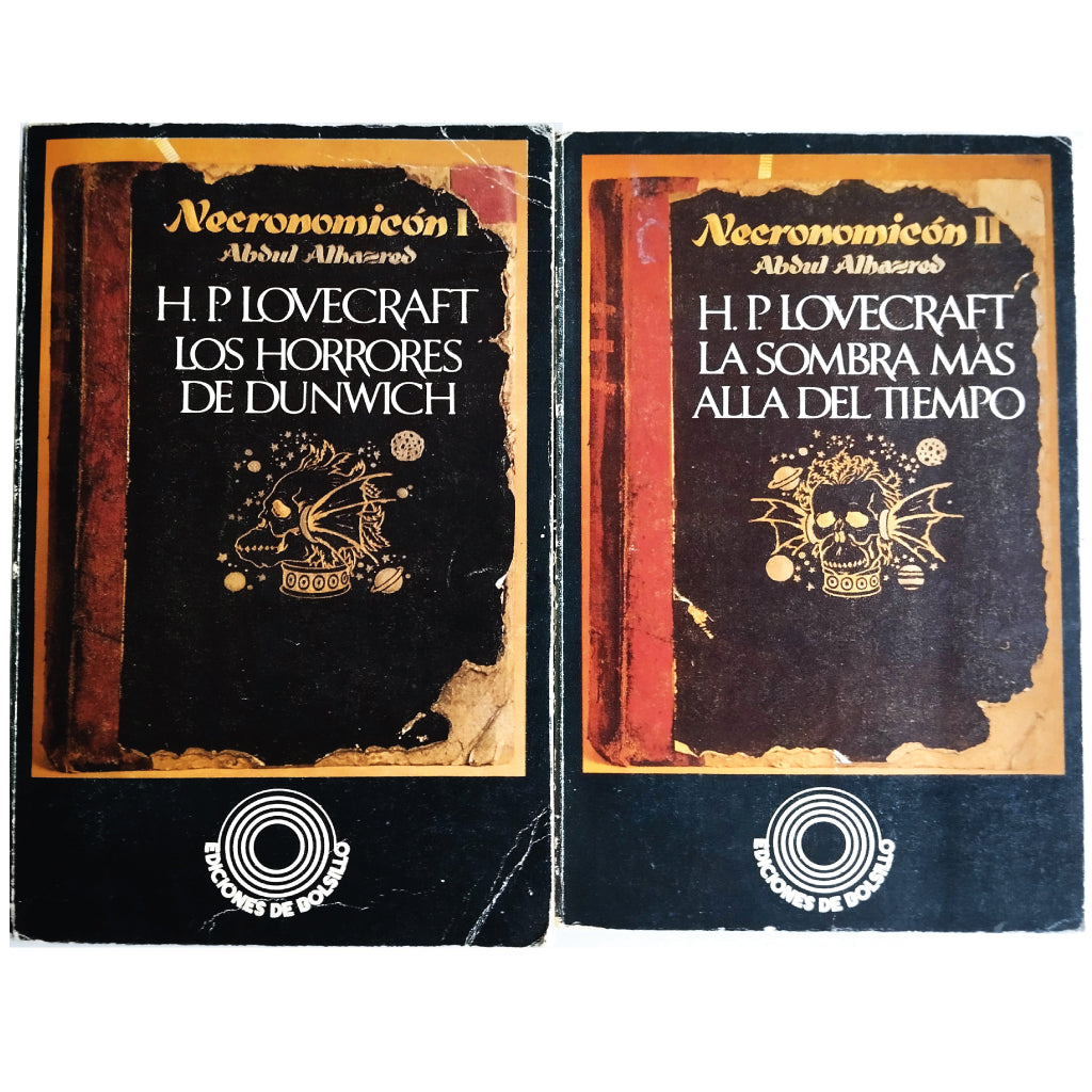 NECRONOMICÓN I y II: LOS HORRORES DE DUNWICH/ LA SOMBRA MÁS ALLÁ DEL TIEMPO. Lovecraft, H. P.