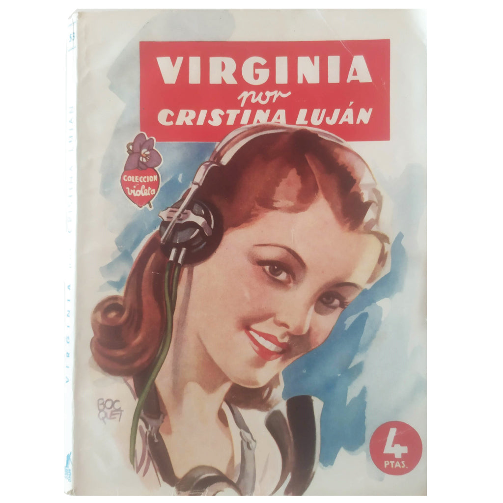 COLECCIÓN VIOLETA Nº 53: VIRGINIA. Luján, Cristina