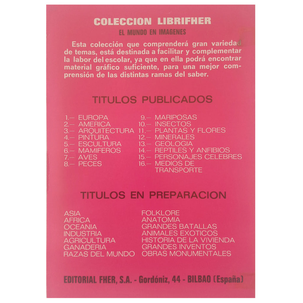 LIBRIFHER 15. PERSONAJES CÉLEBRES